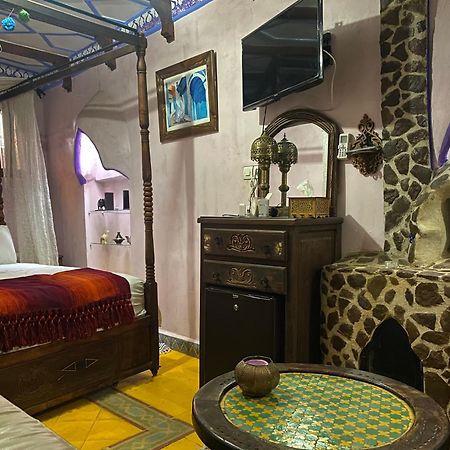 Riad Azurite Şafşavan Dış mekan fotoğraf