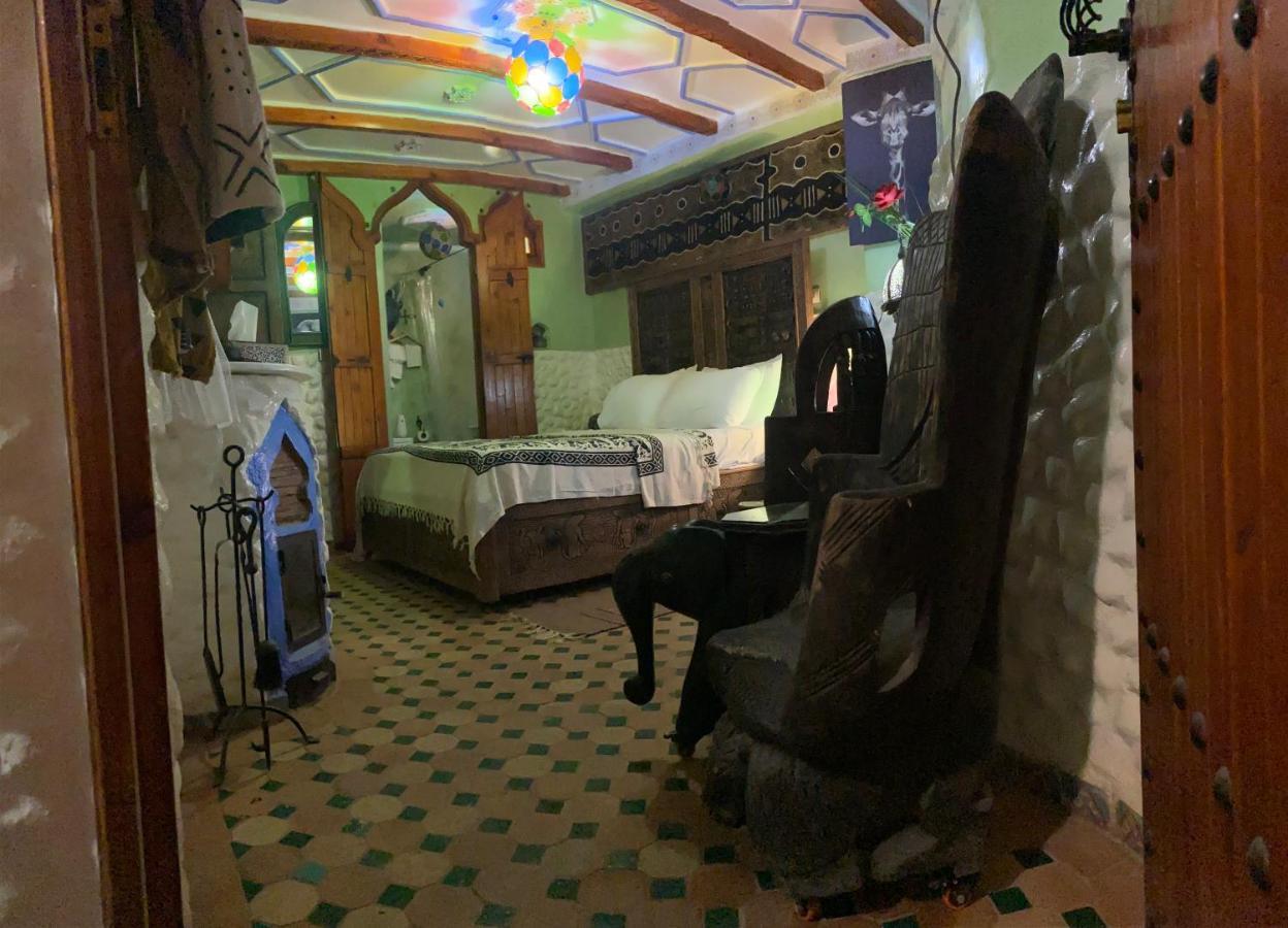 Riad Azurite Şafşavan Dış mekan fotoğraf