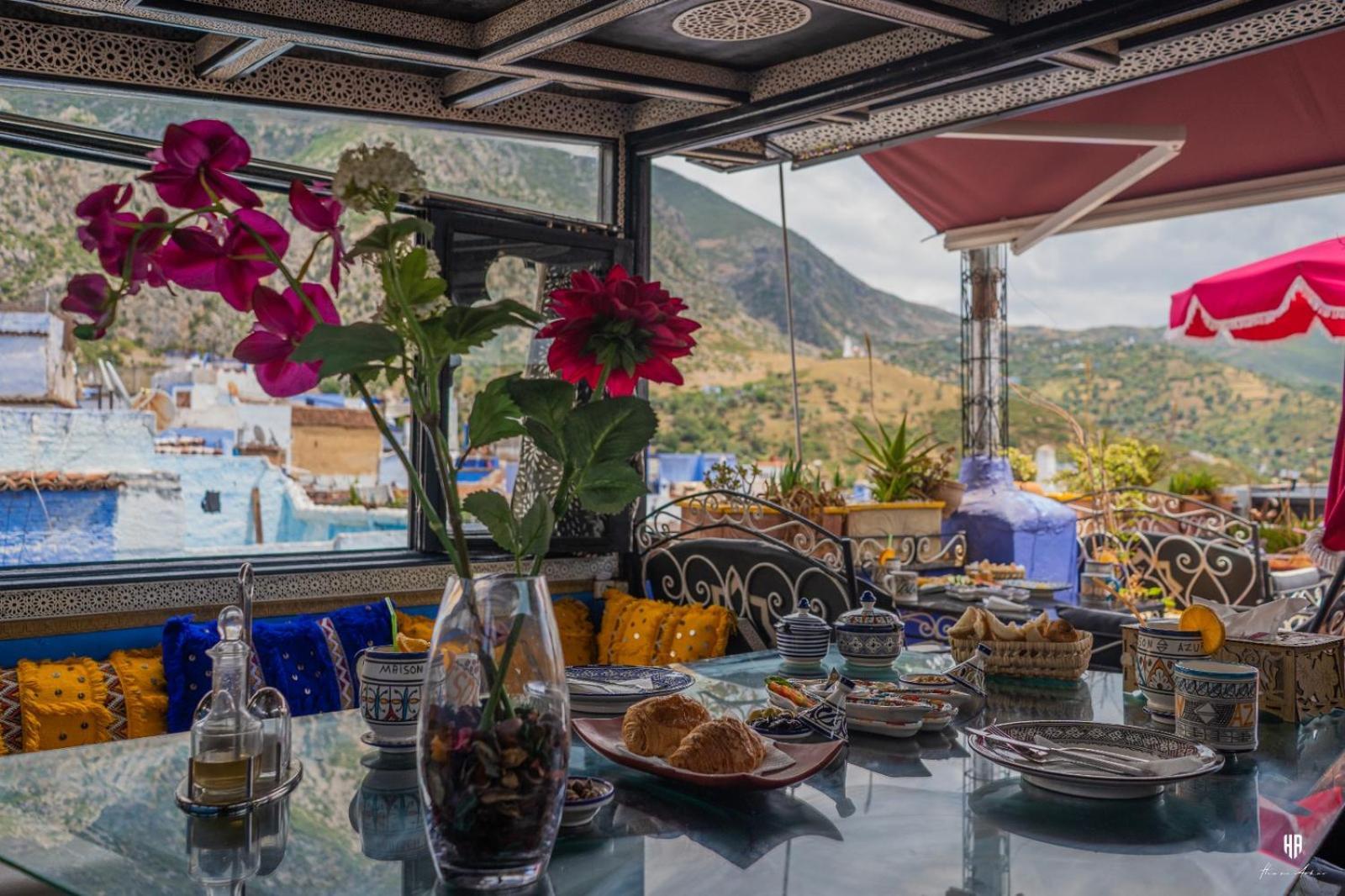 Riad Azurite Şafşavan Dış mekan fotoğraf