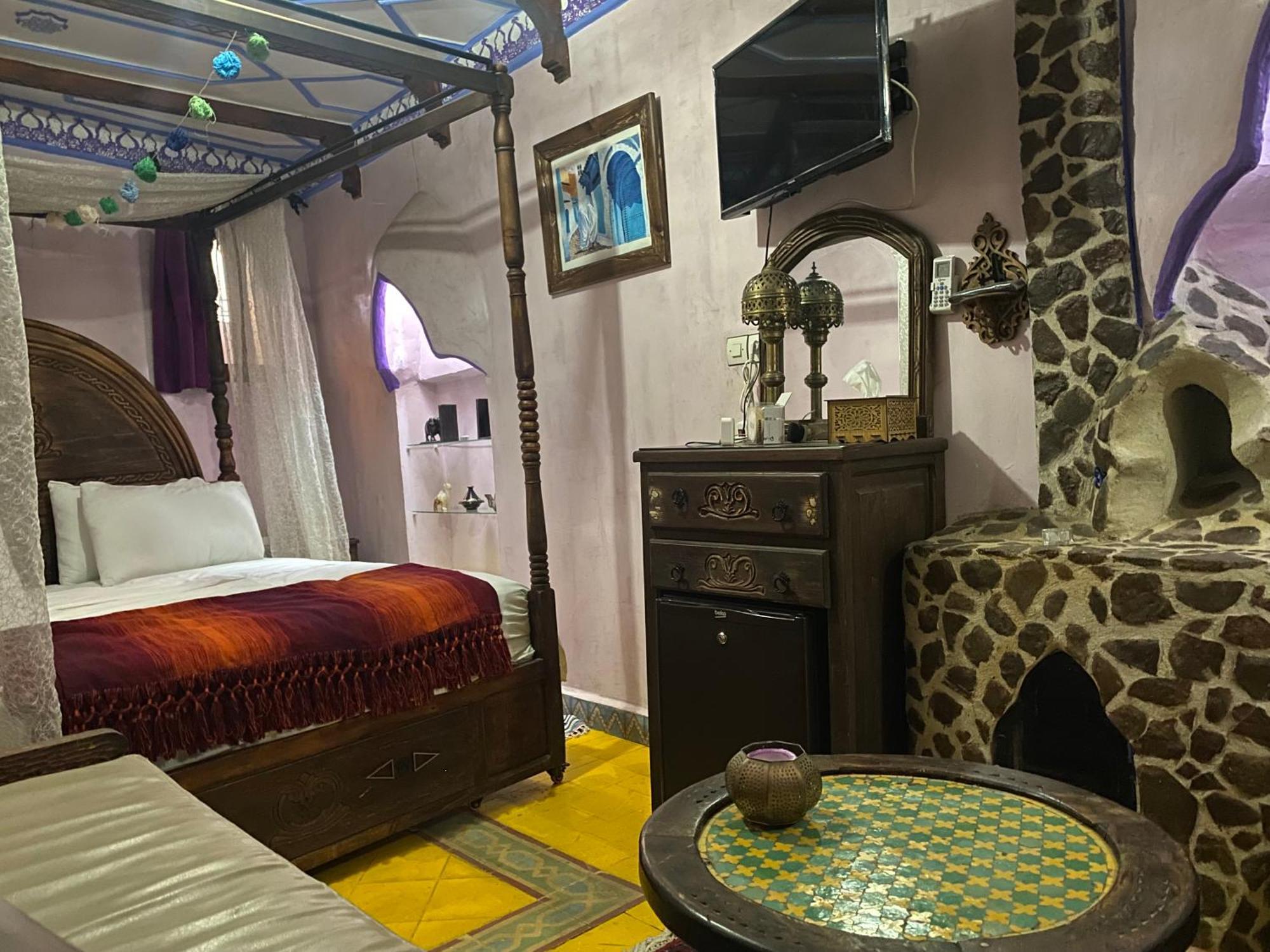 Riad Azurite Şafşavan Dış mekan fotoğraf