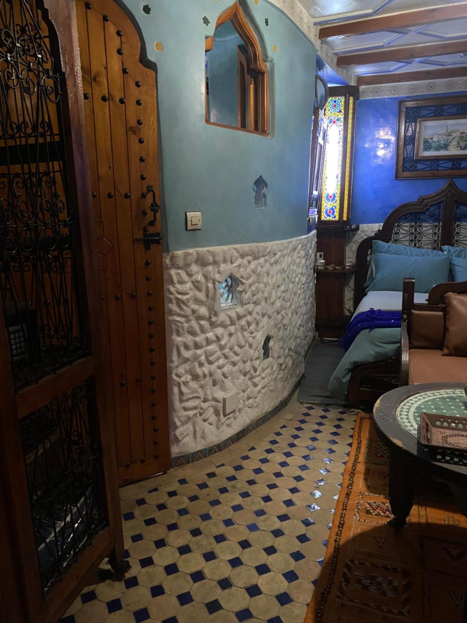 Riad Azurite Şafşavan Dış mekan fotoğraf