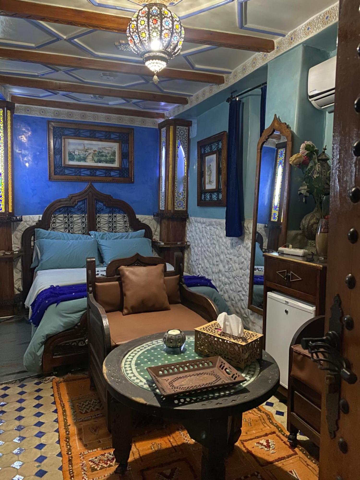 Riad Azurite Şafşavan Dış mekan fotoğraf